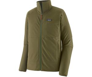 Patagonia - Polaire chaude et extensible - M's R1 TechFace Jkt Basin Green pour Homme - Taille M - Vert Vert M