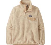 Patagonia - Polaire chaude et légère - W's LW Synch Snap-T P/O Flow: Dyno White pour Femme - Taille M - Blanc Blanc M