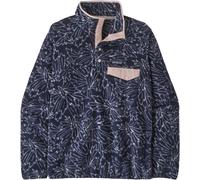 Patagonia - Polaire chaude et légère - W's LW Synch Snap-T P/O Saxifrage Sunken Blue - Taille S - Bleu Bleu S