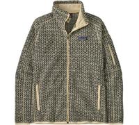 Patagonia - Polaire chaude - W's Better Sweater Jkt Scales: Natural pour Femme - Taille 126-132 - Beige Beige 126-132