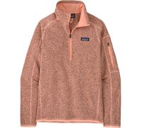Patagonia Polaire chaude zippée Better Sweater 1/4 Zip Femme Peach Sherbet Taille S
