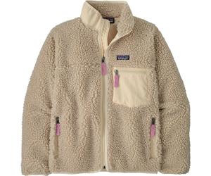 Patagonia - Polaire coupe-vent à col zippé - W's Classic Retro-X Jkt Natural w/Light Violet pour Femme - Taille M - Beige Beige M