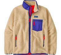 Patagonia - Polaire coupe-vent et respirante - M's Classic Retro-X Jkt Dark Natural pour Homme - Taille 156 - Beige Beige 156