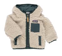 Polaire enfant filles Patagonia BABY RETRO-X HOODY Beige 18 mois