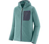 Patagonia - Polaire gaufrée à séchage rapide zippée - M's R1 Air Full-Zip Hoody Blue Sage pour Homme - Taille L - Bleu Bleu L