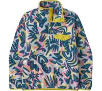 Patagonia - Polaire légère - W's LW Synch Snap-T P/O Wild Botanist: Tidal Teal pour Femme - Taille 126-132 - Kaki Kaki 126-132