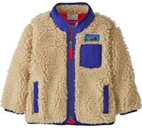 Patagonia - Polaire molletonnée coupe-vent - Baby Retro-X Jkt Dark Natural - Taille Enfant 4 ans - Beige Beige 4 ans