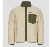Patagonia - Polaire coupe-vent et respirante - M's Classic Retro-X Jkt Dark Natural w/Basin Green pour Homme - Taille XL - Beige Beige XL