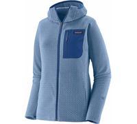 Patagonia - Polaire technique à capuche - W's R1 Air Full-Zip Hoody Barnacle Blue pour Femme - Taille S - Bleu Bleu S