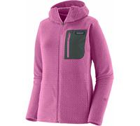 Patagonia - Polaire technique à capuche - W's R1 Air Full-Zip Hoody Brisk Purple pour Femme - Taille XS - Rose Rose XS