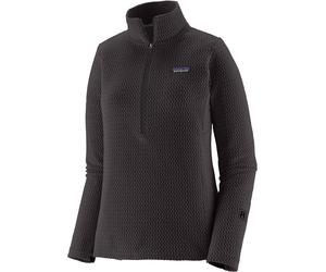 Patagonia - Polaire technique demi-zippée - W's R1 Air Zip Neck Black pour Femme - Taille M - Noir Noir M