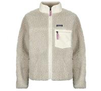 Patagonia - Polaire coupe-vent à col zippé - W's Classic Retro-X Jkt Natural w/Light Violet pour Femme - Taille S - Beige Beige S