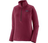 Patagonia - Polaire zippée gaufrée à séchage rapide - W's R1 Air Zip Neck Berry Fig pour Femme - Taille M - Violet Violet M