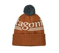 Patagonia - Powder Town Beanie - Bonnet Hut Tripper Logo: Cinnamon Brown - Taille unique