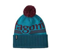 Patagonia - Powder Town Beanie - Bonnet Hut Tripper Logo: Mako Blue - Taille unique