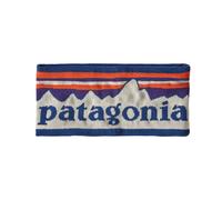 Patagonia - Bandeau rétro - Powder Town Headband Fitz Roy Sunrise Knit: Birch White - Blanc Blanc