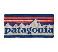 Patagonia - Bandeau rétro - Powder Town Headband Fitz Roy Sunrise Knit: Birch White - Blanc Blanc