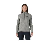 Polaire femme patagonia better sweater 1 4 zip gris