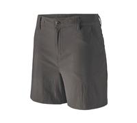 Patagonia - Quandary Shorts - Short randonnée femme Forge Grey - US 8 - Entrejambe 5"