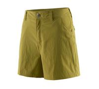 Patagonia Quandary Shorts - Short randonnée femme Graze Green US 10 - Entrejambe 5"