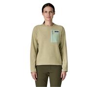 Patagonia Polaire R1 Air Crewneck Femme Beige