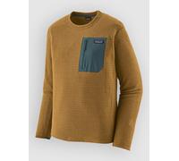 Patagonia - R1 Air Crew - Pull polaire - L - bobcat brown