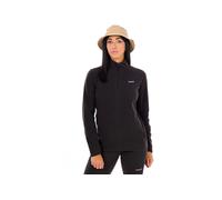 Patagonia - Polaire technique demi-zippée - W's R1 Air Zip Neck Black pour Femme - Taille 112-118 - Noir Noir 112-118