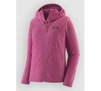 Patagonia - Women's R1 Crossstrata Hoody - Veste softshell - L - faded magenta