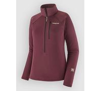 Patagonia - Women's R1 Ultralight 1/2-Zip - Pull polaire - XL - berry fig