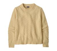 Patagonia - Recycled Wool Crewneck Sweater - Pullover femme Chevron Cable: Dark Natural - S