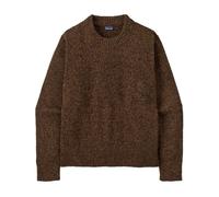 Patagonia - Recycled Wool Crewneck Sweater - Pullover femme Dappled: Den Brown - S