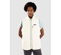 Patagonia – Gilet Retro Pile Vest – Polaire sans manches – Natural / Ellwood Green – XL