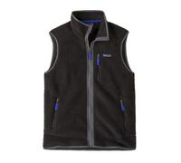 Patagonia - Polaire sans manches en Polartec® - M's Retro Pile Vest Black w/Forge Grey pour Homme - Taille M - Noir Noir M