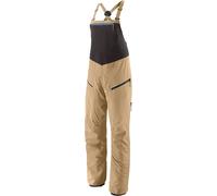 Patagonia - Salopette de ski technique - W's Snowdrifter Bibs Oar Tan pour Femme - Taille XS - Beige Beige XS