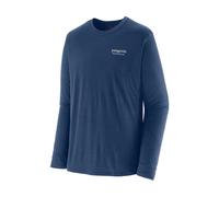 Patagonia Shirt Cap Cool Merino Graphic L/S bleue