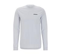 Patagonia Shirt P-6 Logo Responsibili-Tee L/S blanc