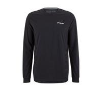 T-shirt hommes Patagonia M'S L/S P-6 LOGO RESPONSIBILI-TEE Noir EU XL
