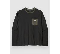 Patagonia Shop Sticker Pocket Responsibili T-Shirt noir M