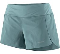 Patagonia - Short de running trail ultraléger à séchage rapide - W's Strider Pro Shorts 3 1/2 in. Blue Sage pour Femme - Taille L - Bleu Bleu L