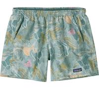 Patagonia - Short déperlant léger - W's Baggies Shorts 5 in. Moon Tripper Virtually Blue pour Femme en Nylon - Taille M - Bleu Bleu M