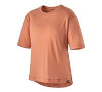 Patagonia Short Sleeve Merino Bike Jersey Femme Abricot - T-shirt outdoor femmes S
