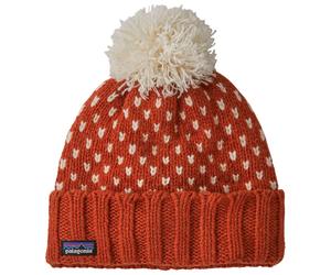 Patagonia - Snowbelle Beanie Offset Dot Bursnished Red - Bonnet