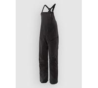 Patagonia - Salopette de ski technique - W's Snowdrifter Bibs Black w/Black pour Femme - Taille L - Noir Noir L