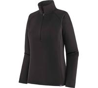 Patagonia - Sous-vêtement technique - W's Cap MW Zip Neck Black pour Femme en Laine - Taille 149 - Noir Noir 149