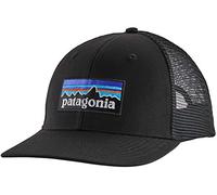 Patagonia - Casquettes et chapeaux - P-6 Logo Trucker Hat Black en Coton - Noir Noir