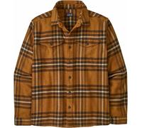 Patagonia - Sur-chemise en coton biologique - M's Fjord Flannel Shirt Catch: Deer Brown pour Homme en Coton - Taille S - Marron Marron S