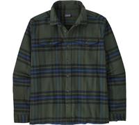Patagonia - Sur-chemise en coton biologique - M's Fjord Flannel Shirt Catch: Old Growth Green pour Homme en Coton - Taille XL - Vert Vert XL