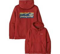 Patagonia - Sweat à capuche en polycoton recyclé - M's Boardshort Logo Uprisal Hoody Rusty Red en Coton - Taille XS - Bordeaux Bordeaux XS