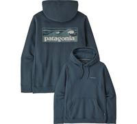 Patagonia - Sweat à capuche en polycoton recyclé - M's Boardshort Logo Uprisal Hoody Summit Blue en Coton - Taille XS - Bleu Bleu XS