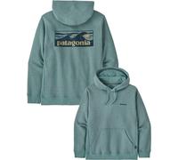 Patagonia - Sweat à capuche - M's Boardshort Logo Uprisal Hoody Blue Sage pour Homme en Coton - Taille L - Bleu Bleu L